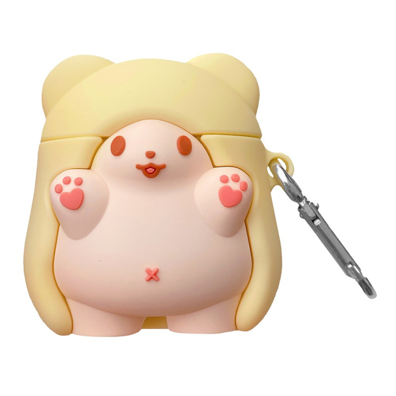 Capa para AirPods Pro em forma de urso do Cabo