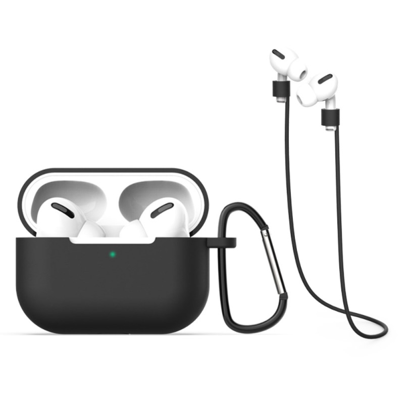 Capa com cordão e gancho para Airpods Pro