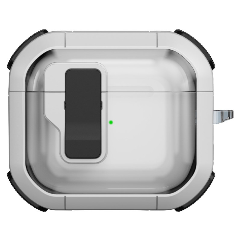 Capa metálica transparente para AirPods 3