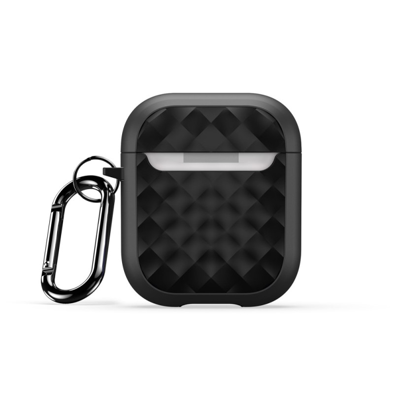 Capa com textura de diamante para AirPods 2 / 1