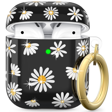 Capa AirPods 2 / 1 Daisies...