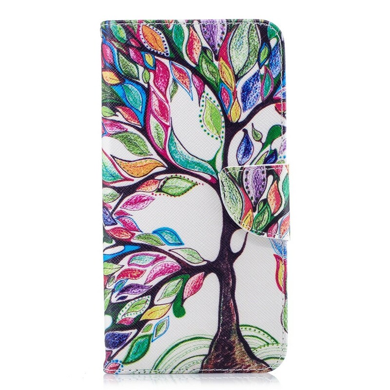 Capa iPhone XS Smart Colorful Tree