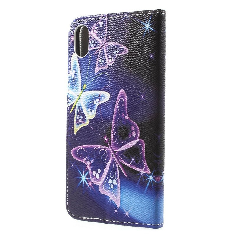 Capa iPhone XS Smart Butterfly Colorida