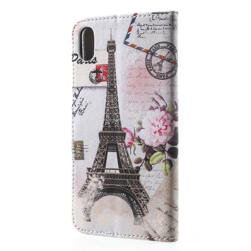 Capa da Torre Eiffel Retro iPhone XR