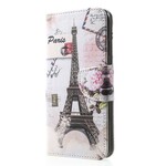 Capa da Torre Eiffel Retro iPhone XR