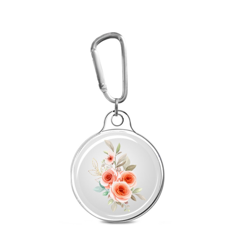 AirTag com design floral