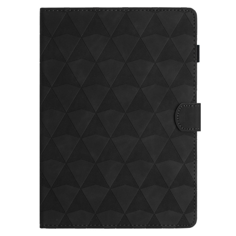 Capa para iPad Mini 7 (2024) / Mini 6 (2021) Efeito camurça Textura diamante