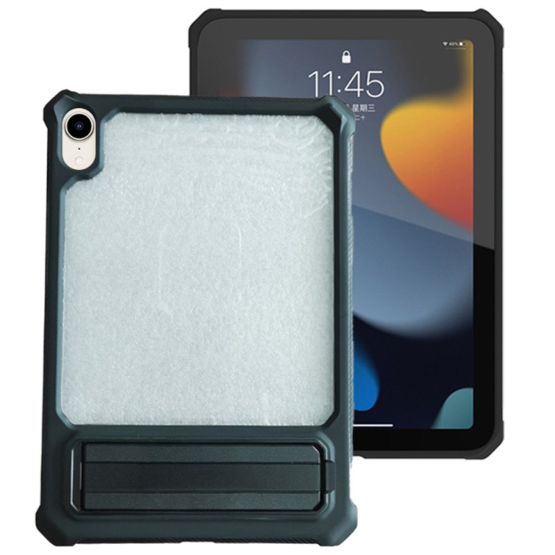 Capa para iPad Mini 7 (2024) / Mini 6 (2021) Suporte integrado e suporte para stylus