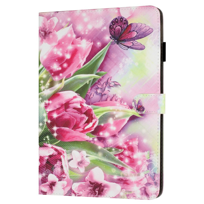 Capa floral para iPad Mini 5 (2019)/4/3/2/1