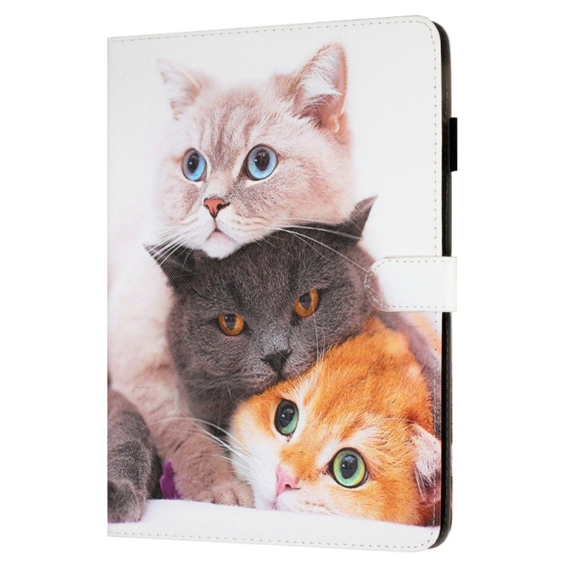 Capa para iPad Mini 5 (2019)/4/3/2/1 3 gatos