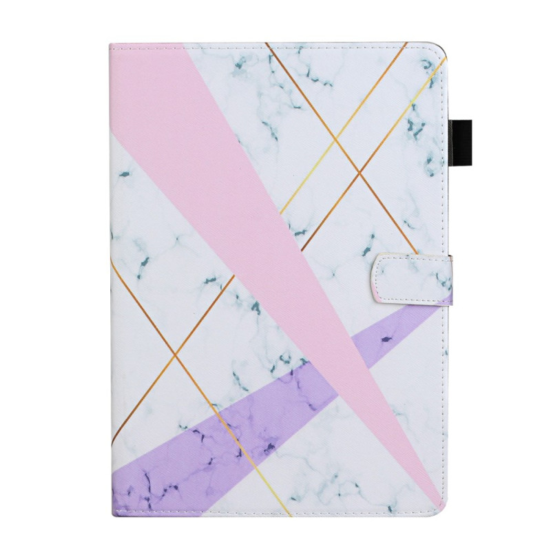 Capa rosa e roxa para iPad Mini 5 (2019)/4/3/2/1