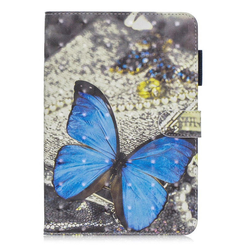 Capa para iPad Mini 5 (2019)/4/3/2/1 Butterfly Blue