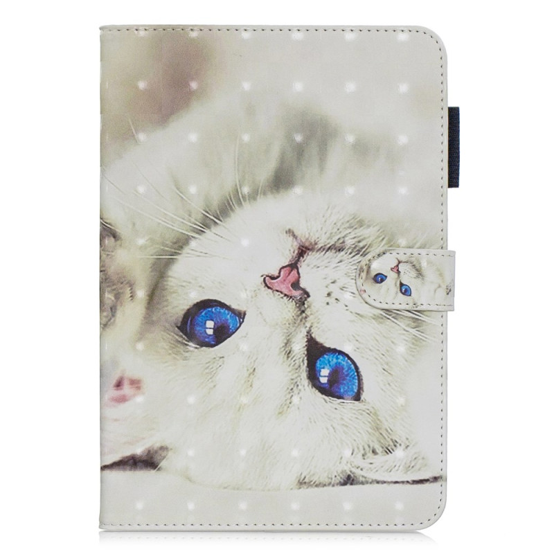 Capa para iPad Mini 5 (2019)/4/3/2/1 Branco Gato