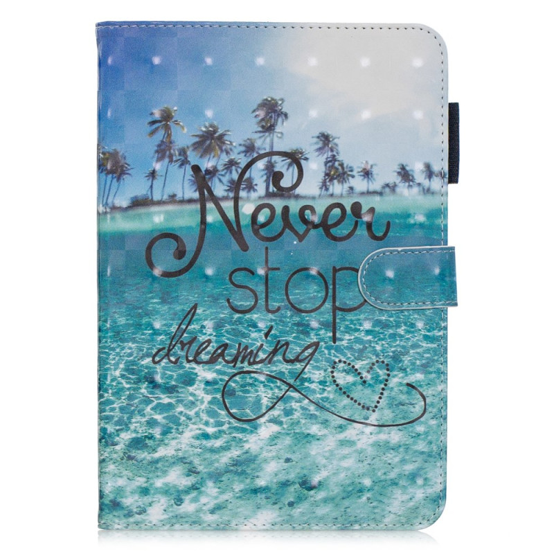 Capa para iPad Mini 5 (2019)/4/3/2/1 Never Stop Dreaming