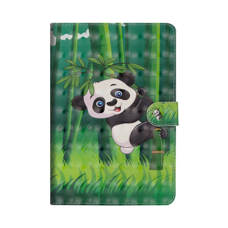 Capa elegante para iPad Mini 5 (2019) Panda e Bambu