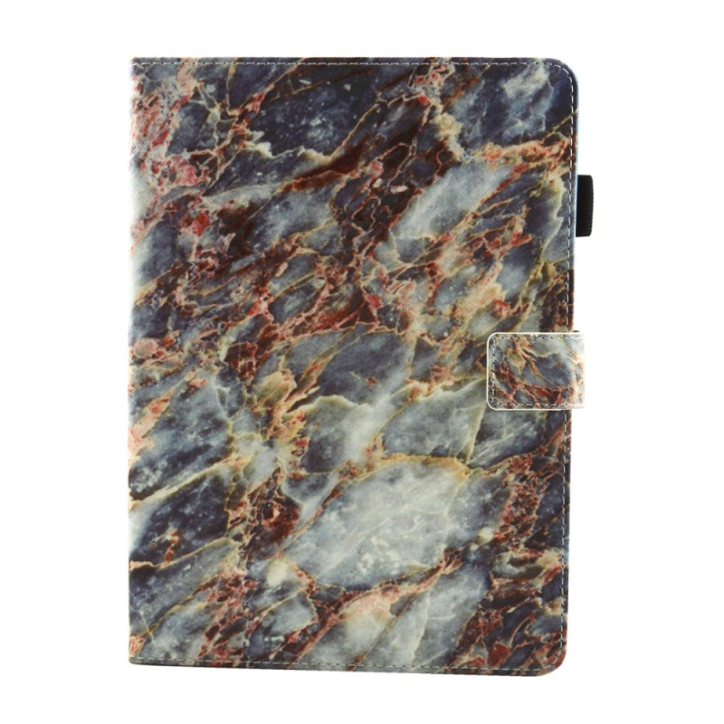 Capa para iPad Mini 5 (2019)/4/3/2/1 em mármore cinzento e castanho