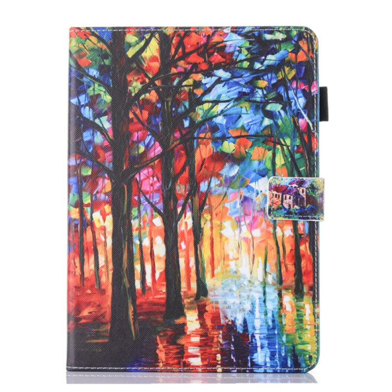 Capa para iPad Mini 5 (2019)/4/3/2/1 Padrão florestal