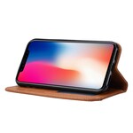 Capa Flip Capa iPhone XS Max Leatherette Capa de cartão