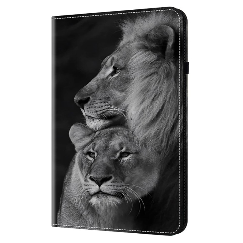 Capa para Samsung Galaxy Tab S9 FE / S9 Lions