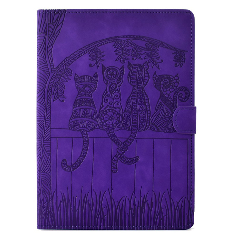 Capa para Samsung Galaxy Tab S9 Cat Scene