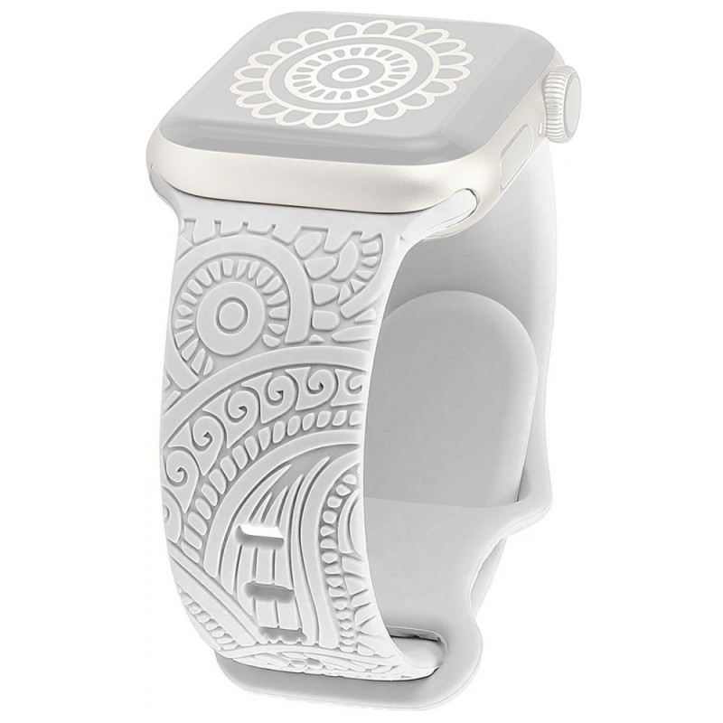 Pulseira para Apple Watch Series 46mm a 42mm / SE / Ultra 49mm Padrão de caxemira