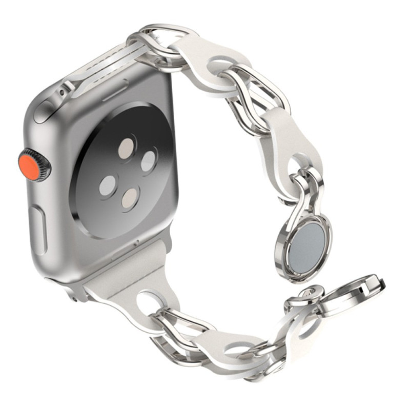 Pulseira para Apple Watch Series 46mm a 42mm / SE / Ultra 49mm Magnética