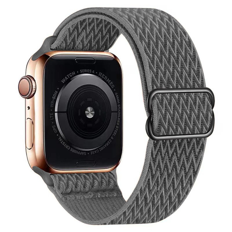 Pulseira para Apple Watch Series 46mm a 42mm / SE / Ultra 49mm Nylon Elástico