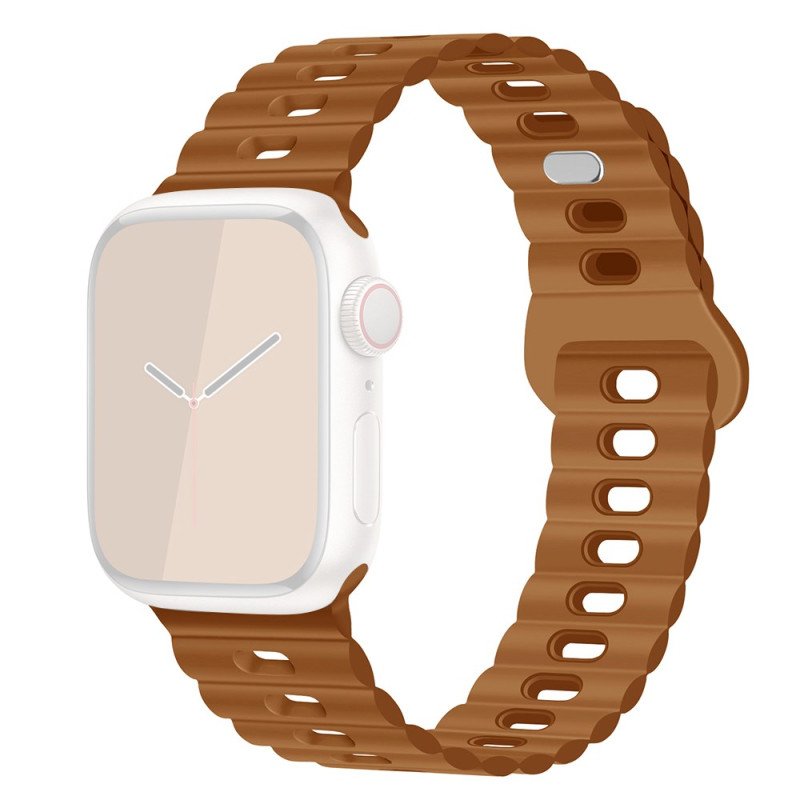 Pulseira para Apple Watch Series 46mm a 42mm / SE / Ultra 49mm lisa ou bicolor