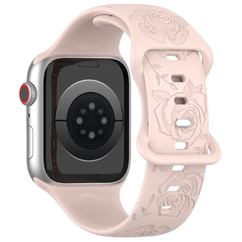 Pulseira para Apple Watch Series 46mm a 42mm / SE / Ultra 49mm Impressão floral