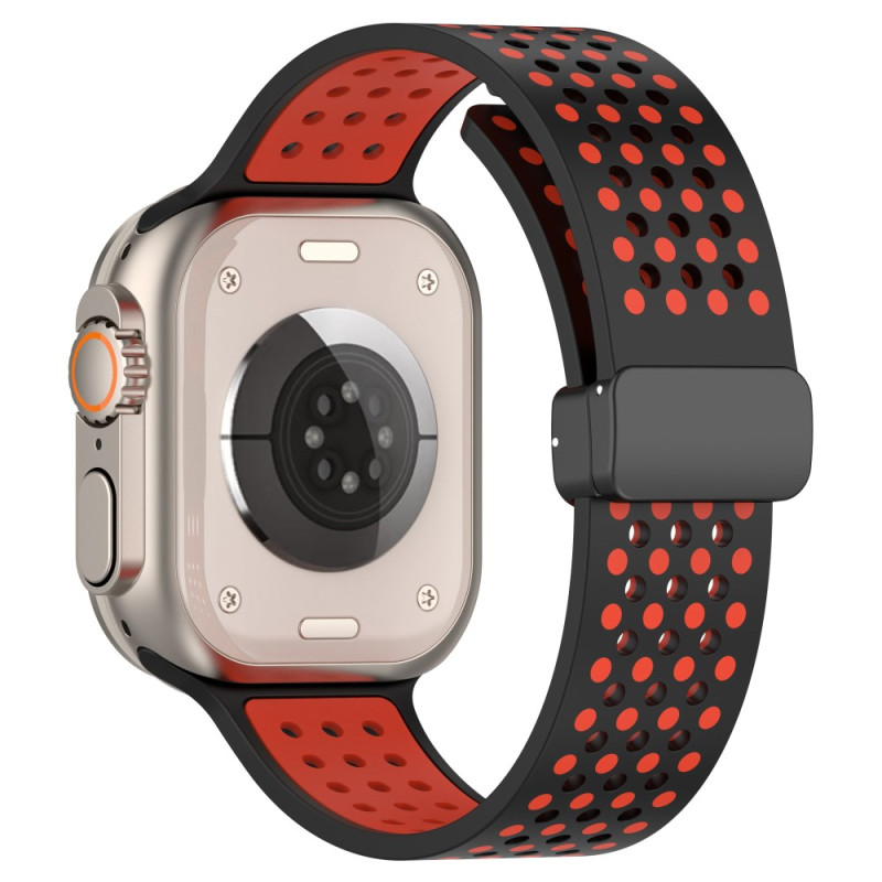 Pulseira para Apple Watch Series 46mm a 42mm / SE / Ultra 49mm Design bicolor