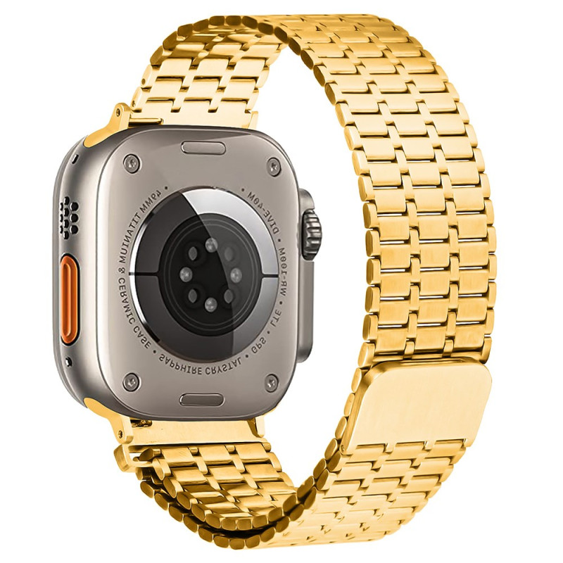 Pulseira para Apple Watch Series 46mm a 42mm / SE / Ultra 49mm Clássica Inoxidável