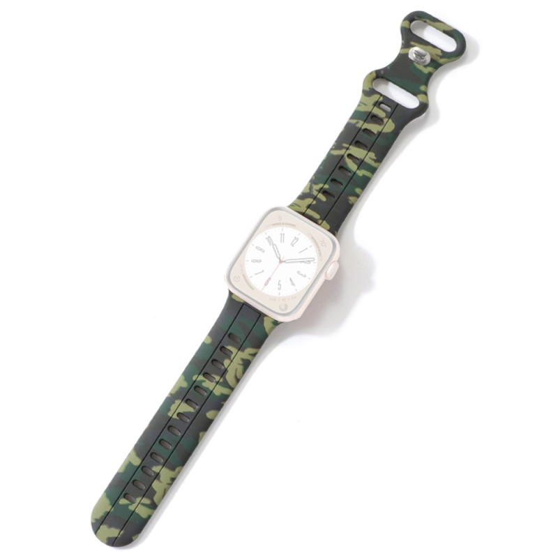 Apple Watch Band Series 46mm a 42mm / SE / Ultra 49mm Camuflagem Fantasia