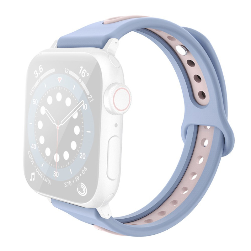 Pulseira para Apple Watch Series 46mm a 42mm / SE / Ultra 49mm bicolor AHASTYLE