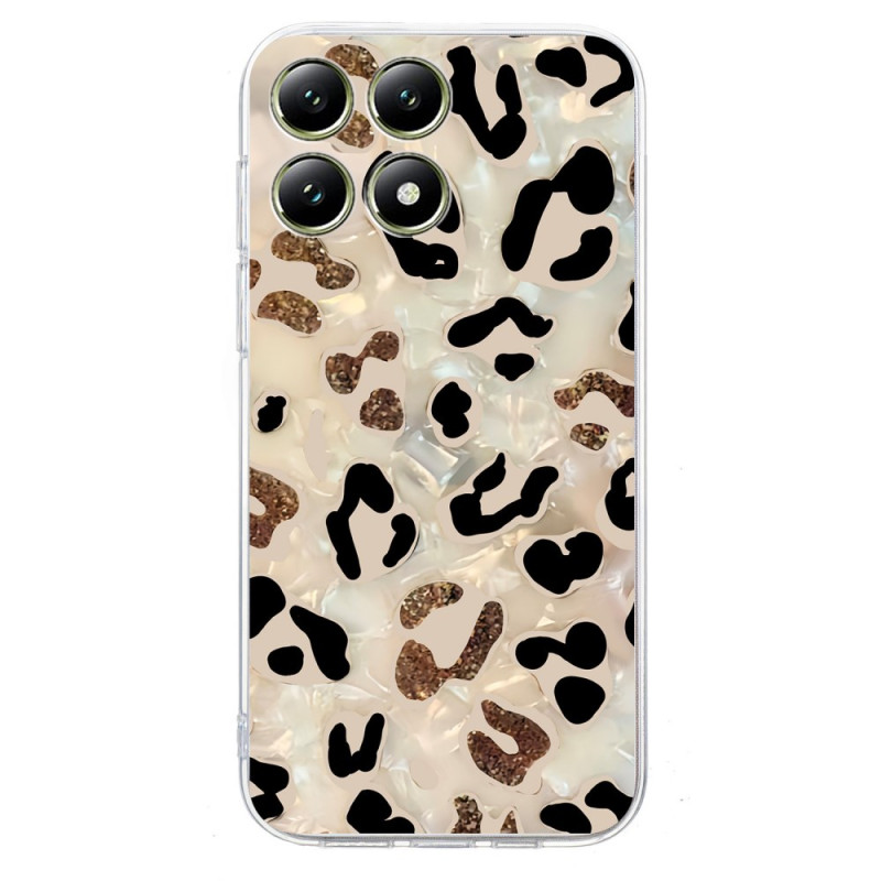 Capa com padrão de leopardo para Xiaomi 14T