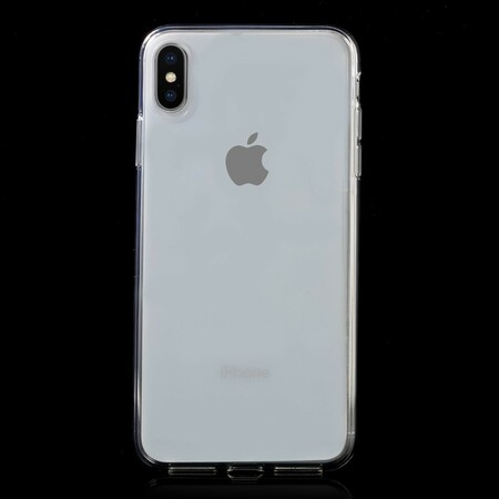 iPhone XS Max Silicone Transparente Cor da capa
