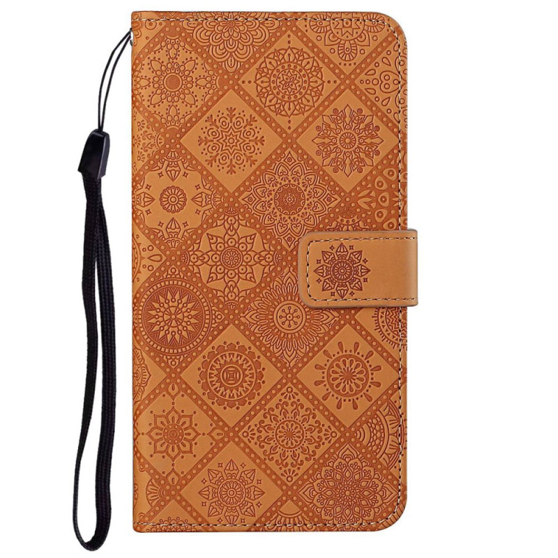 Capa com cordão para Xiaomi 14T Patchwork