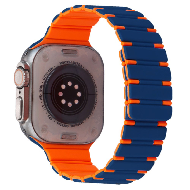 Pulseira para Apple Watch Series 46mm a 42mm / SE / Ultra 49mm Bicolor da moda