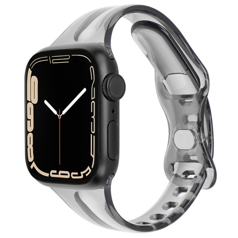 Pulseira para Apple Watch Series 46mm a 42mm / SE / Ultra 49mm Cor translúcida