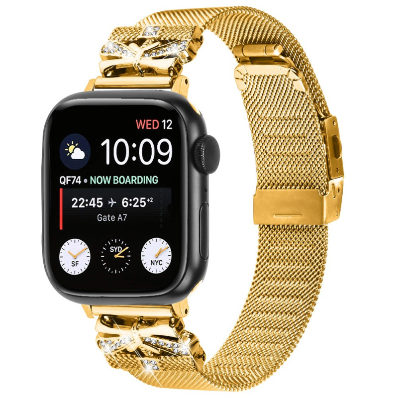 Pulseira para Apple Watch Series 46mm a 42mm / SE / Ultra 49mm Starlight