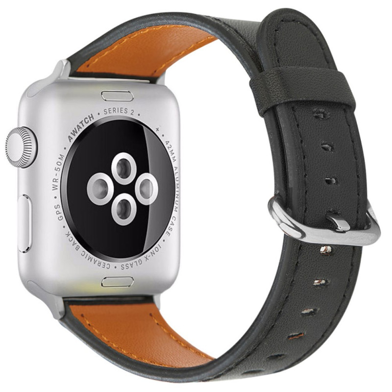 Pulseira para Apple Watch Série 42mm a 38mm / Série SE Cor de Couro