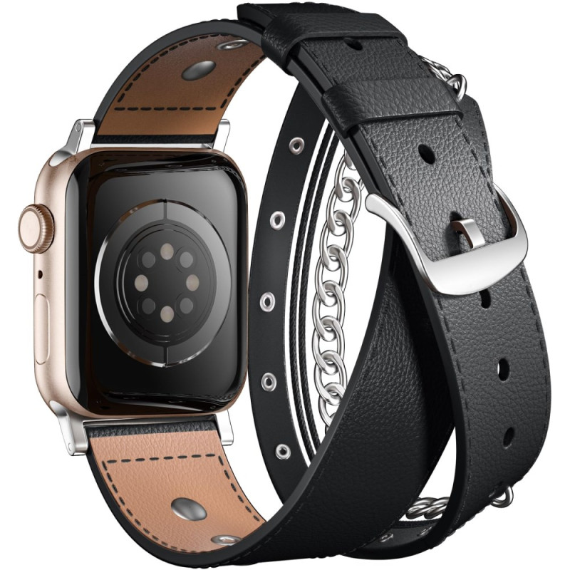 Pulseira para Apple Watch Series 42mm a 38mm / Series SE Duplo círculo