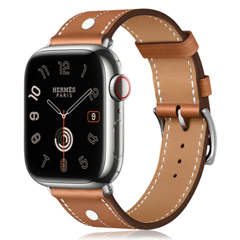 Pulseira para Apple Watch Série 42mm a 38mm / Série SE em pele KALEBOL