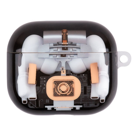 Capa com estrutura mecânica...