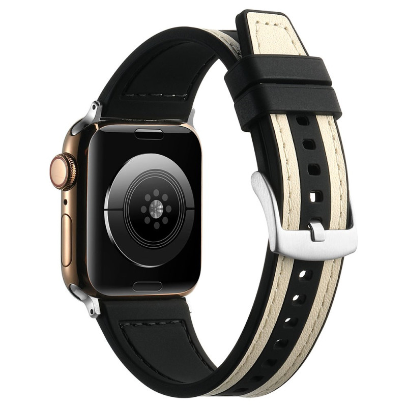 Pulseira para Apple Watch Series 42mm a 38mm / Series SE Chic Bicolor