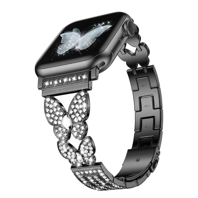 Pulseira para Apple Watch Série 42mm a 38mm / Série SE Borboletas