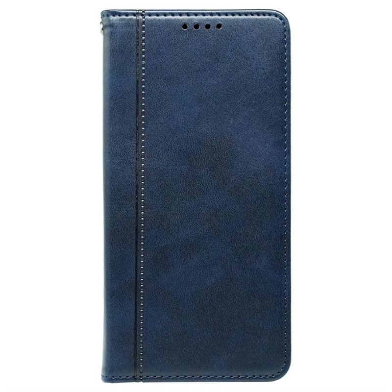 Capa flip para Samsung Galaxy S25 5G com fecho magnético integrado