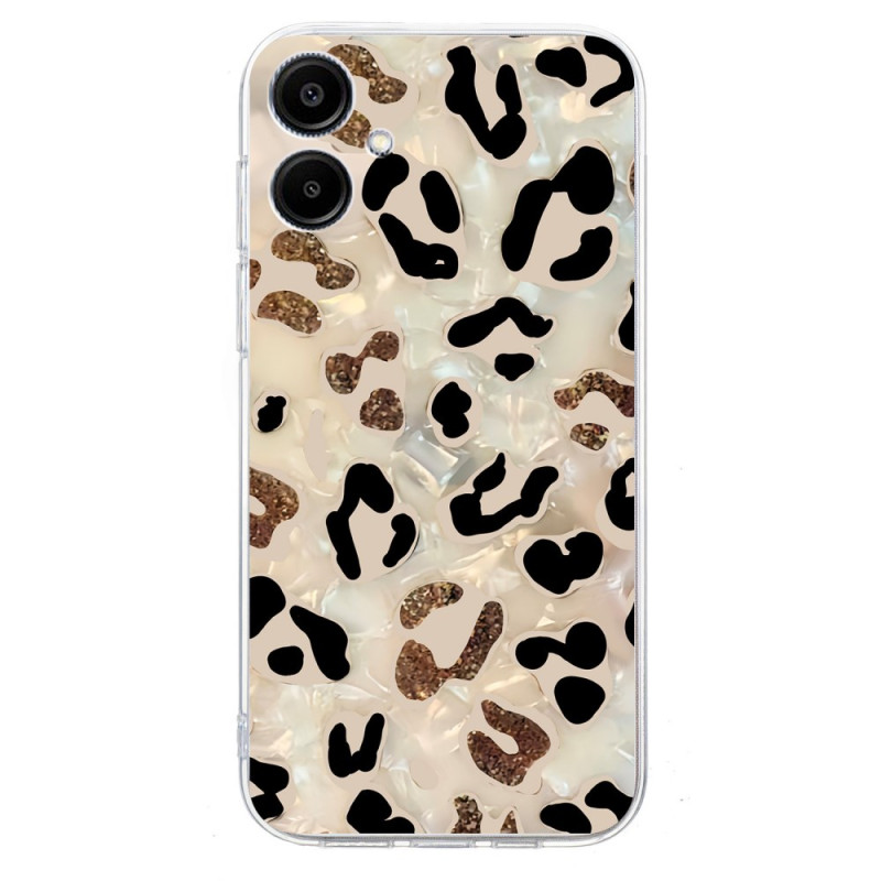 Capa com padrão de leopardo para Samsung Galaxy A06