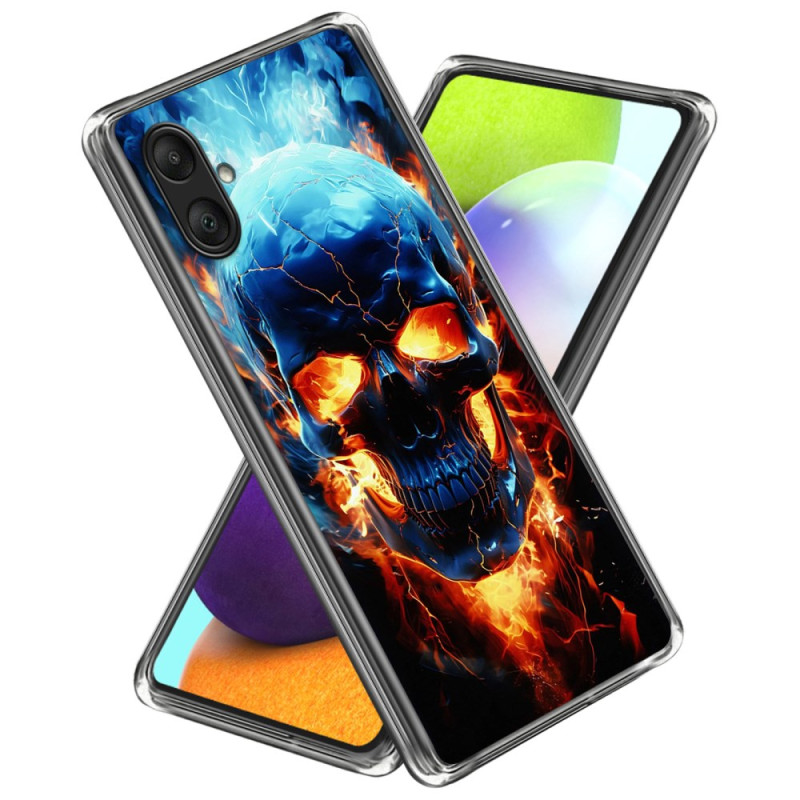 Capa para Samsung Galaxy A06 Skull in Flames