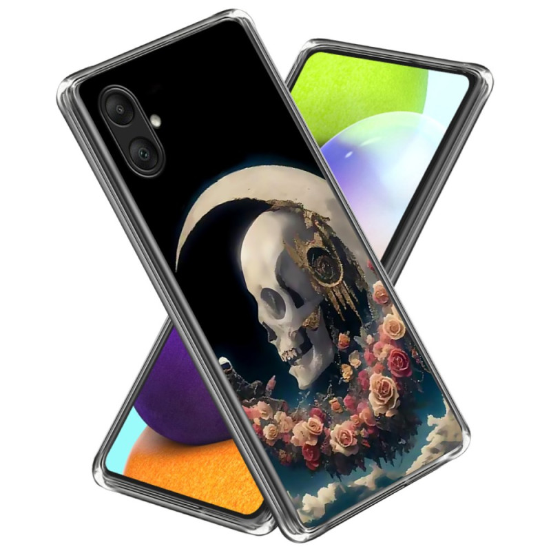 Capa de caveira florida para Samsung Galaxy A06