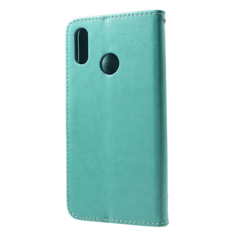 Capa Huawei P Smart Plus Borboletas e Flores com Bracelete